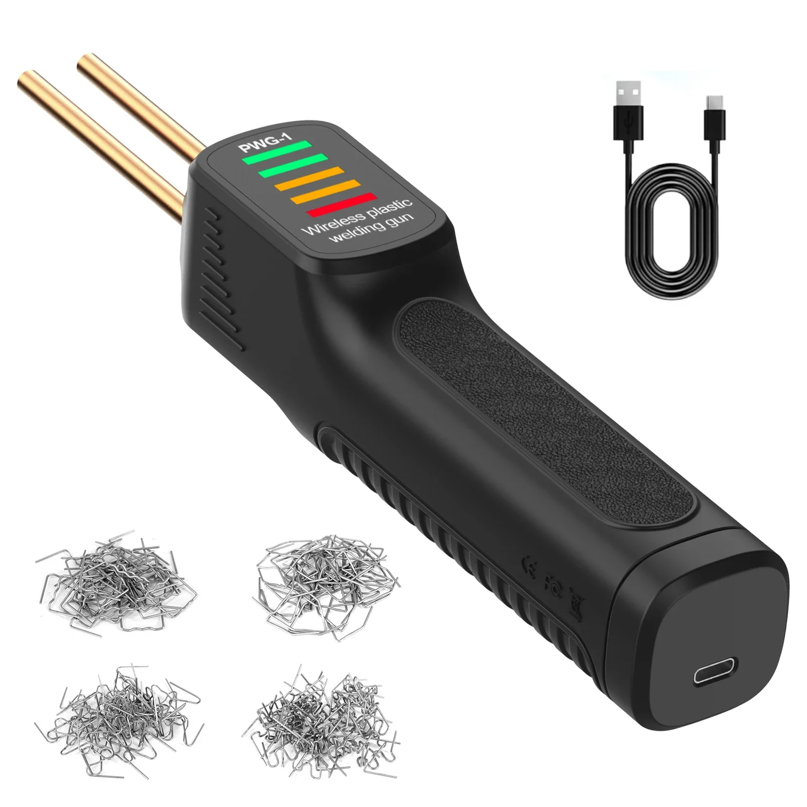 Car Repair Tools - Cordless Plastic Welder Heat Stapler with