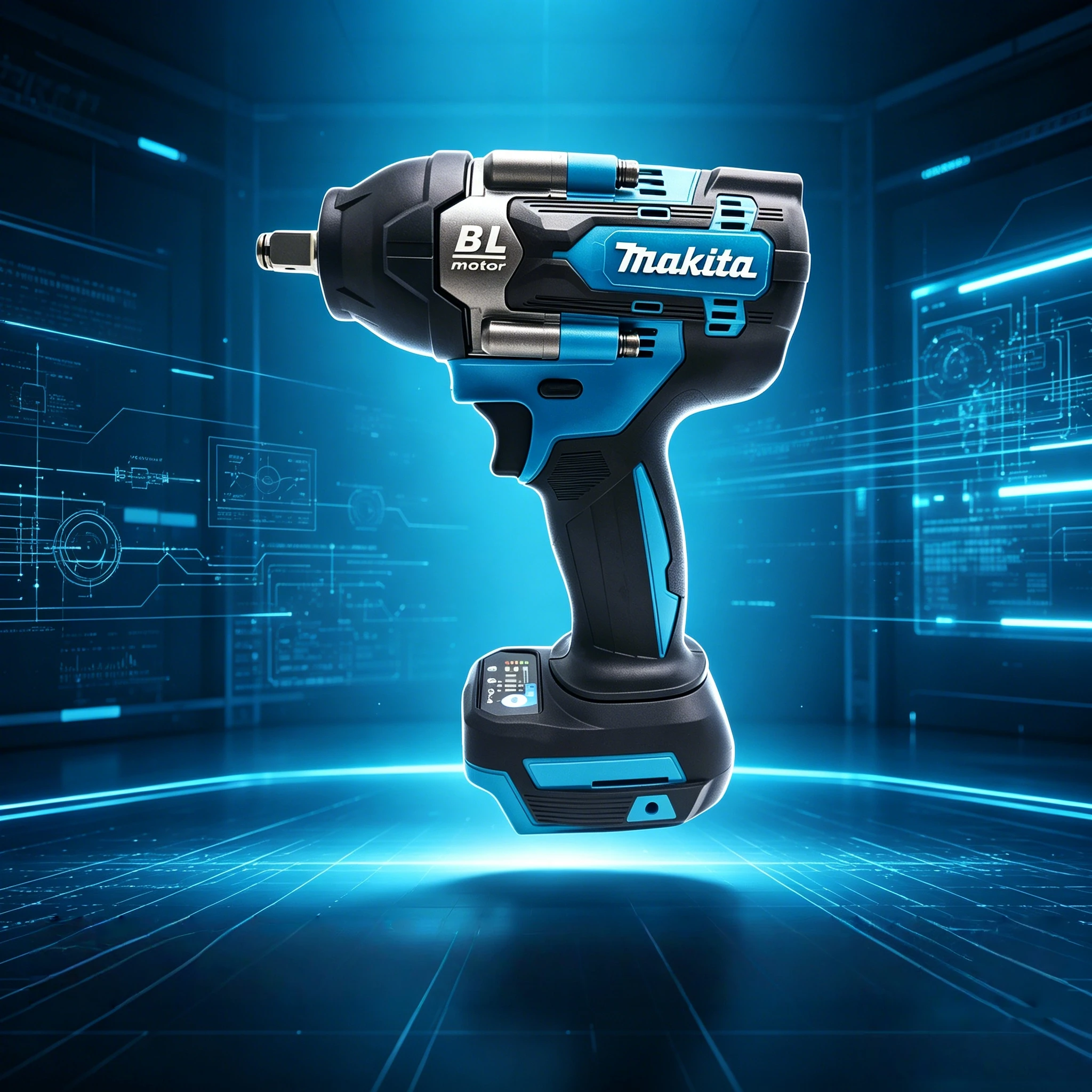 Makita DTW700 Cordless Brushle - Torque Wrench 评论和价格