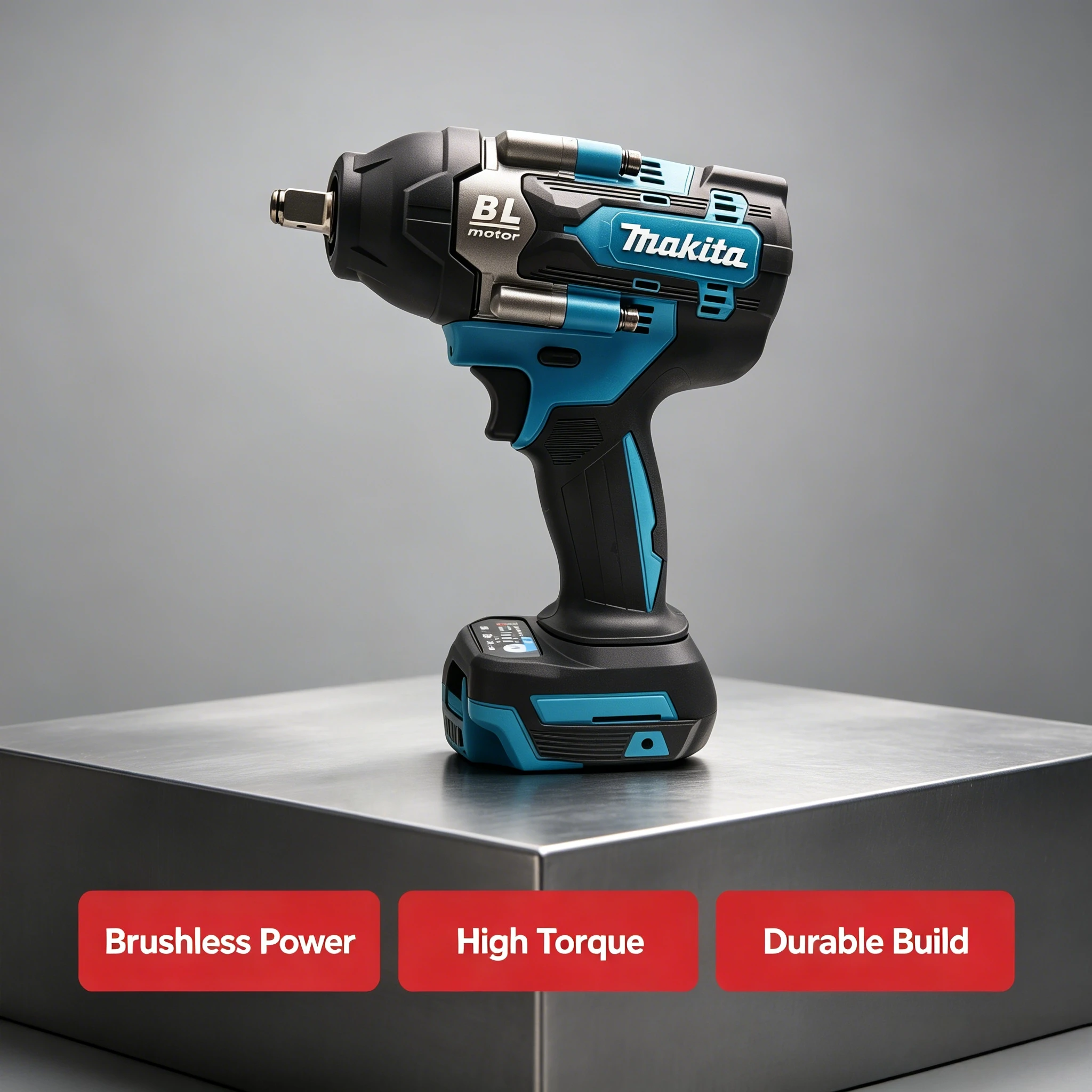 Makita DTW700 Cordless Brushle - Torque Wrench 评论和价格