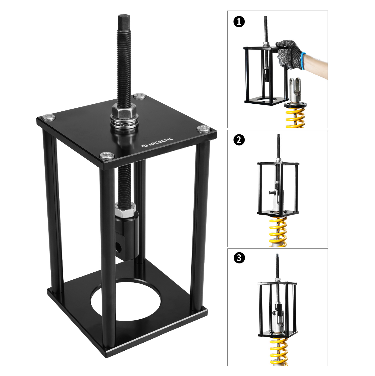 Suspension Shock Spring Compre - Spring Compressor Tool 评论和价格
