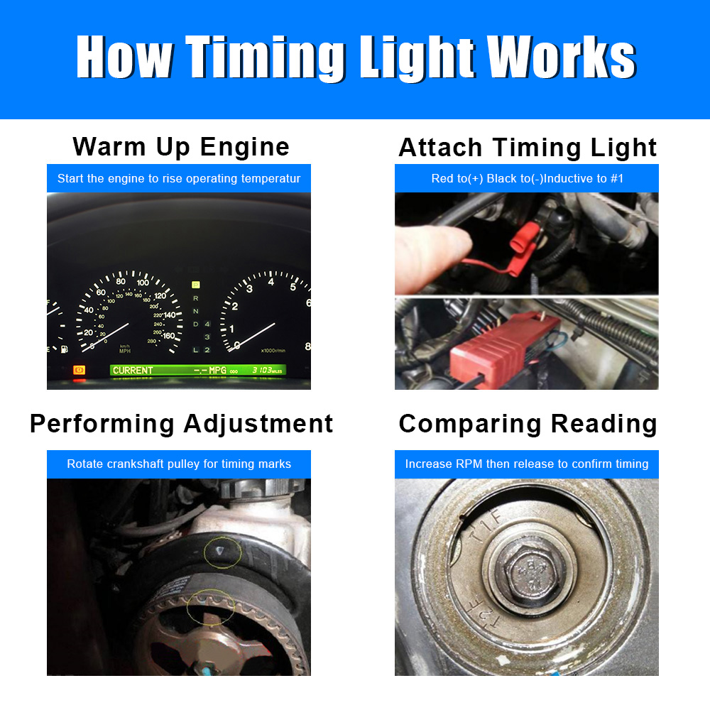 Tl-122 12V Car Ignition Timing - Timing Light Gun 评论和价格
