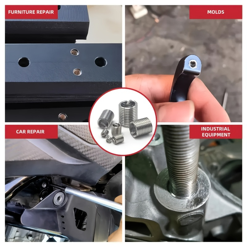 160Pcs Steel Wire Insert Screw - Socket Set 评论和价格