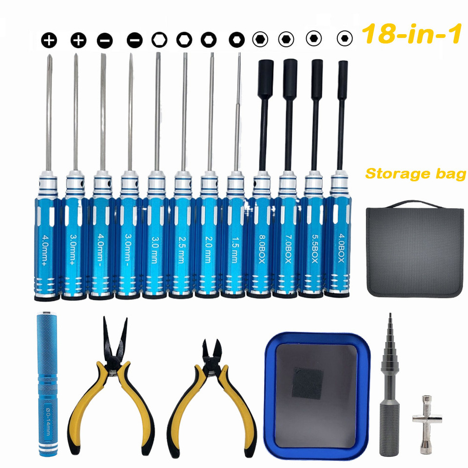 RC Tools Kits 18 in 1 Screwdri - Socket Set 评论和价格