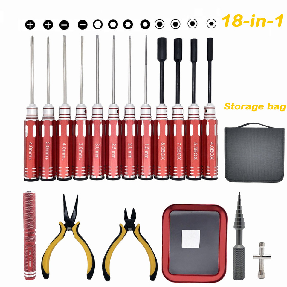 RC Tools Kits 18 in 1 Screwdri - Socket Set 评论和价格