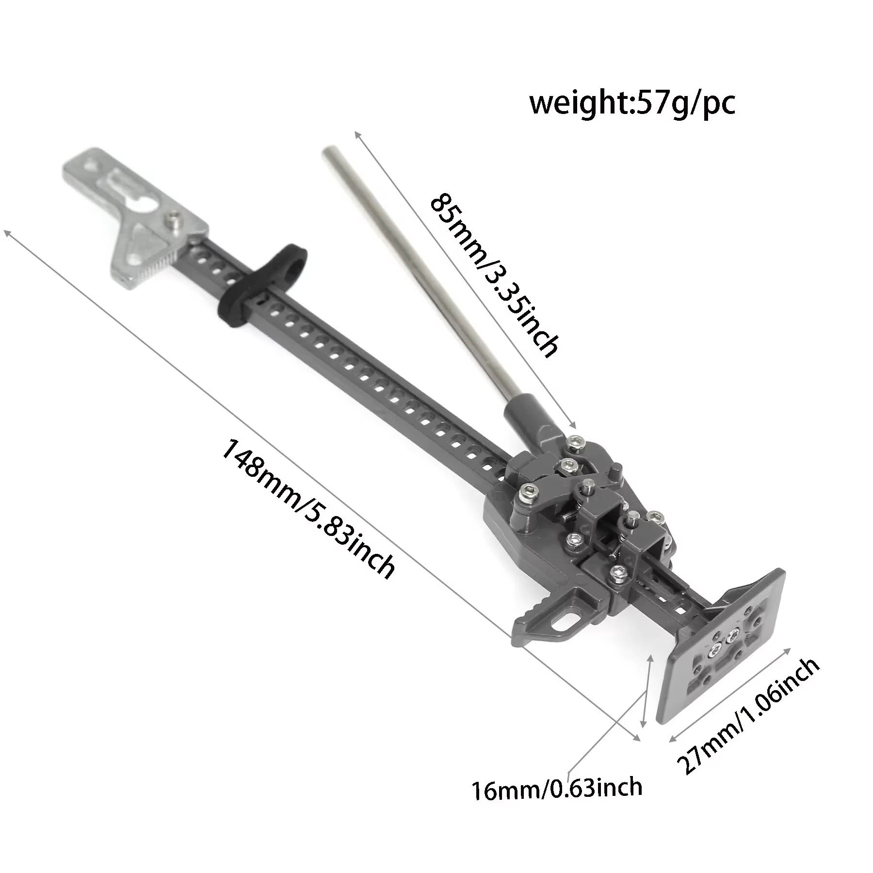 1PC 1/10 RC Crawler Metal Lift - Car Jack 评论和价格