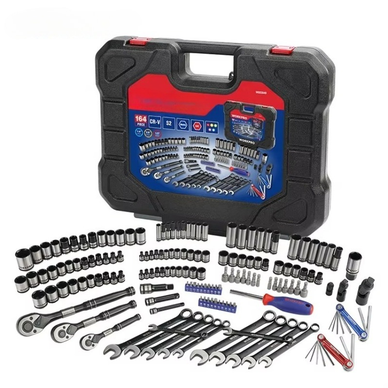 164 PC Mechanic Tool Box Set 1 - Socket Set 评论和价格